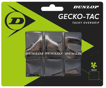 Lauko tensio raketės apvija DUNLOP GECKO-TAC - 3 vnt. pagrindinė